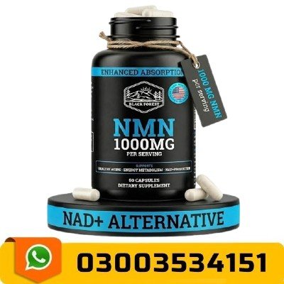 Black Forest NMN Supplements 1000mg In Pakistan