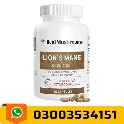 Lions Mane Mushroom Capsules in Pakistan
