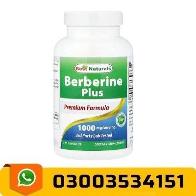 Best Naturals Berberine 500mg 120 Capsules In Pakistan