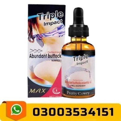 Pretty Cowry Triple Impact Buttock Oil In Pakistan