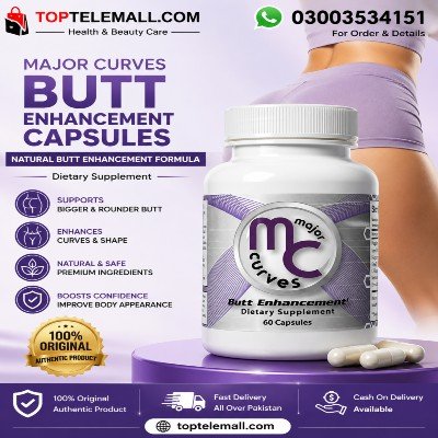 Major Curves Butt Enhancement Capsules Price In Pakistan
