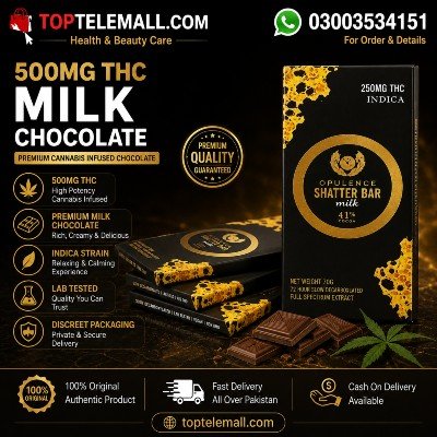 500mg THC Milk Chocolate In Pakistan