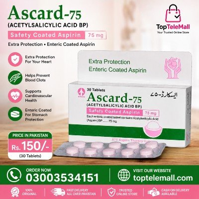 Ascard Tablets 75mg Price In Pakistan