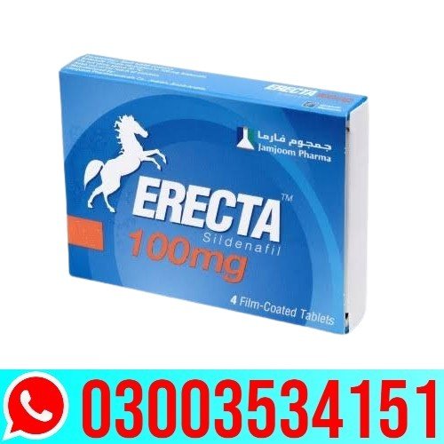 Erecta 100mg Sildenafil Price in Pakistan