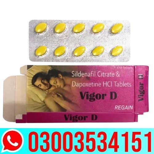 Vigor D Sildenafil & Dapoxetine Tablet In Pakistan
