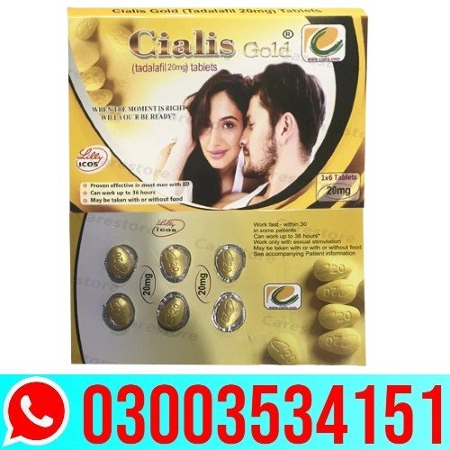 Cialis Gold 20mg 10-Tablets In Pakistan