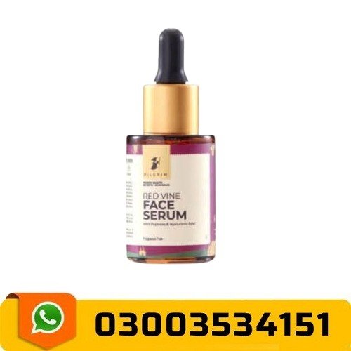 Pilgrim Red Vine Face Serum In Pakistan