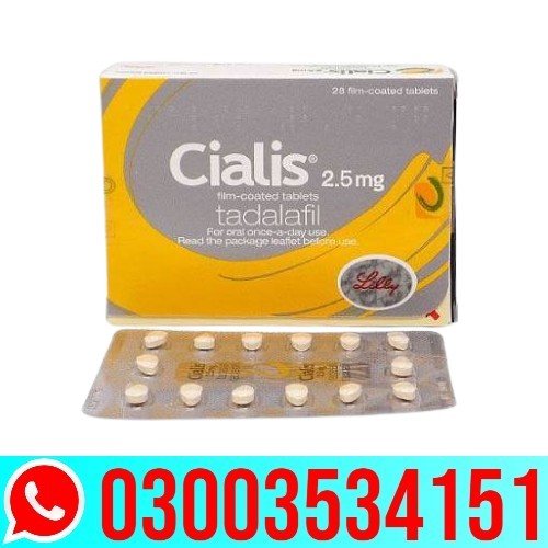 Cialis 2.5 Mg Price In Pakistan