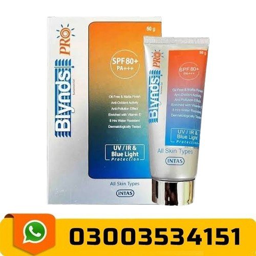 Blynds Pro Sunscreen Gel In Pakistan