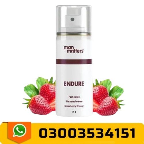 Man Matters Endure Delay Spray In Pakistan