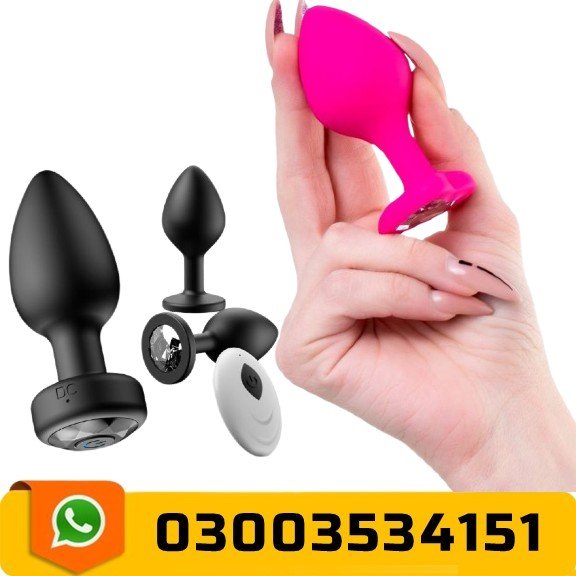 Butt Plug Vibrating Silicone Anal Sex Toy In Pakistan