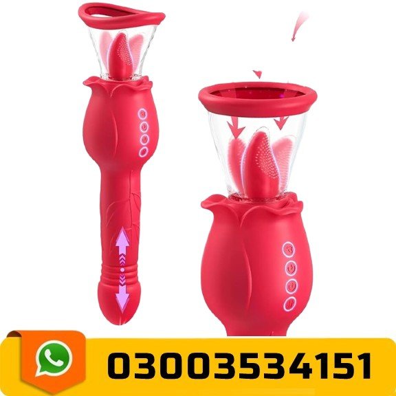 Tongue Licking Rose Vibrator In Pakistan