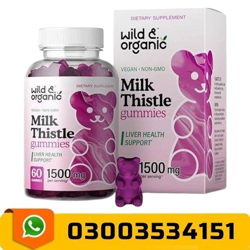 Wild Organic Milk Thistle Gummies in Pakistan