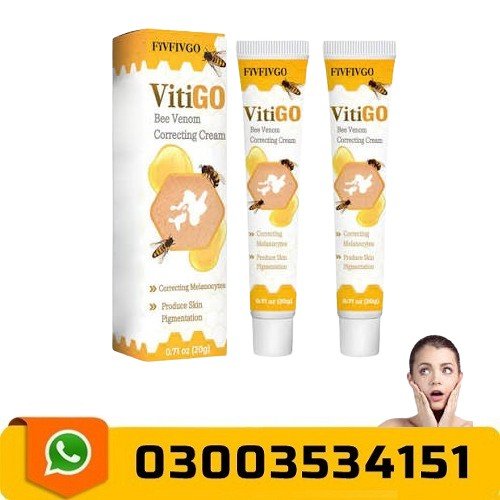 Vitiligo Bee Venom Treatment Cream In Pakistan