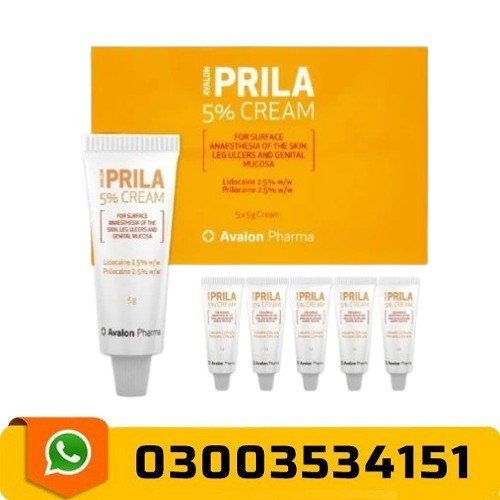 Prila 5% Cream Price In Pakistan
