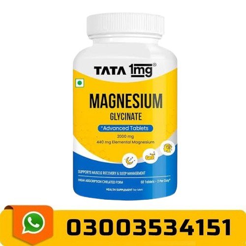 Tata 1Mg Magnesium Glycinate Tablets In Pakistan