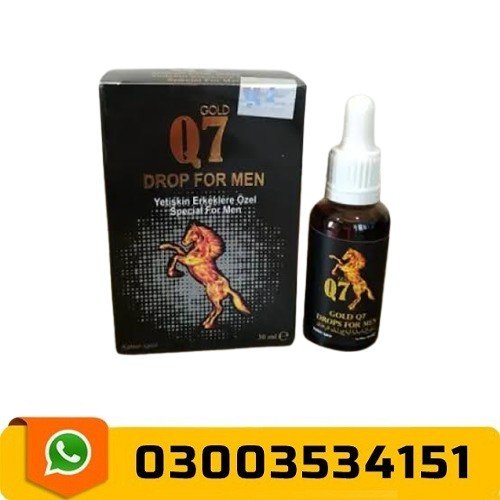 Gold Q7 Drops For Men in Pakistan