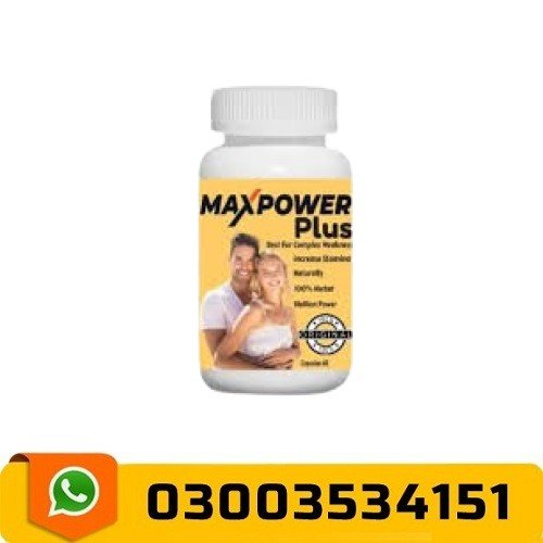 Max Power Plus Capsules In Pakistan