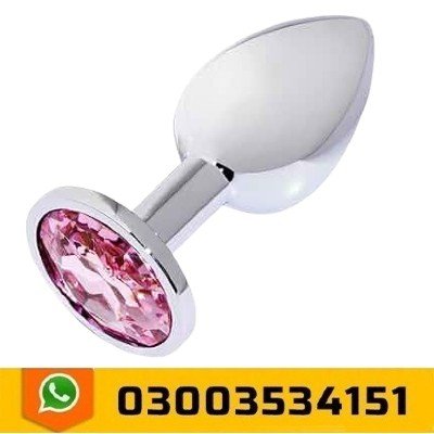 Hmx Plus Pink Jeweled Beginners Butt Plug In Pakistan