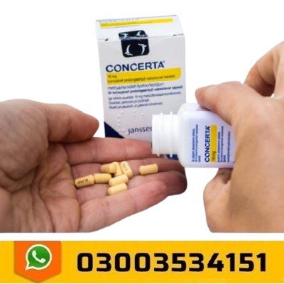 Concerta 18mg Tablets In Pakistan
