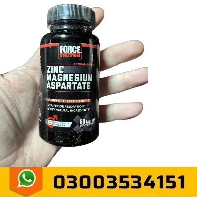 Fundamentals Zinc Magnesium Aspartate 60 Tablets