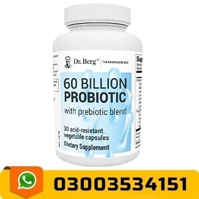 Dr Berg 60 Billion Probiotic Supplement in Pakistan