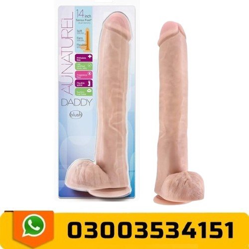 14 Inch Dual Density Silicone Dildo in Pakistan