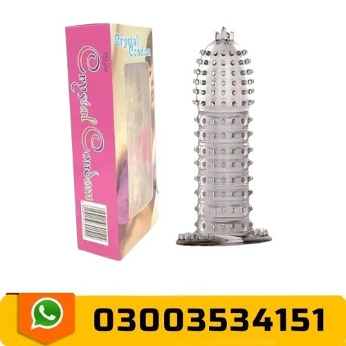 6 inch Crystal Condom Washable In Pakistan